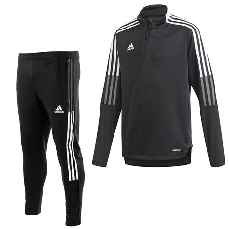 adidas trainingspak zwart wit capougon|Adidas trainingspak.